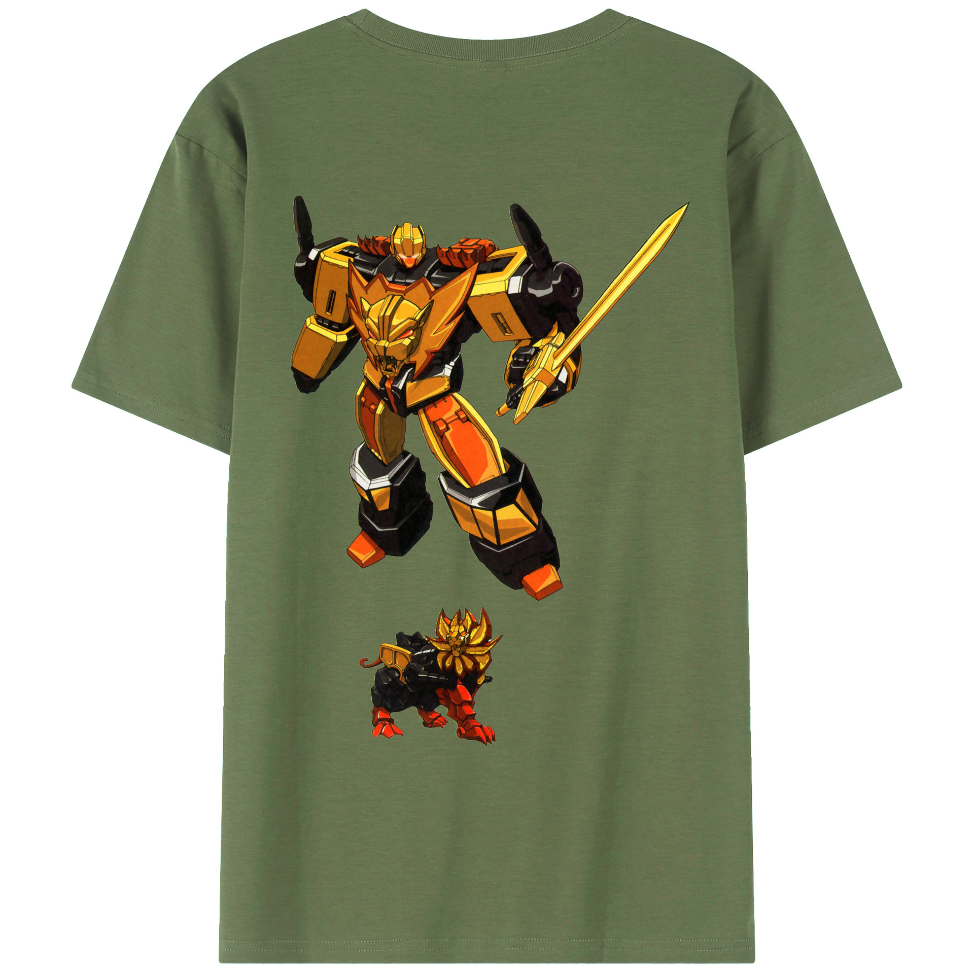 （画像用）  綿100％ メンズ半袖Tシャツ（バックプリント） 通気性